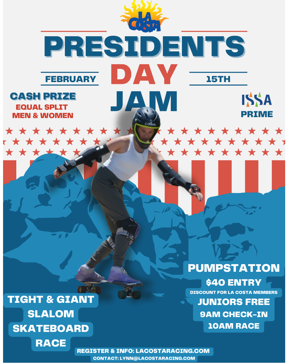 President’s Day Jam 2025 USA Slalom Skateboarding