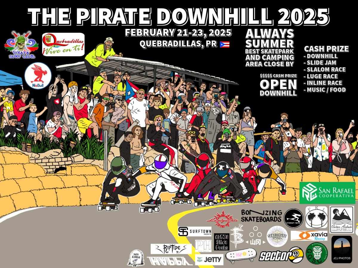 Pirate Downhill & Skateboarding Festival 2025